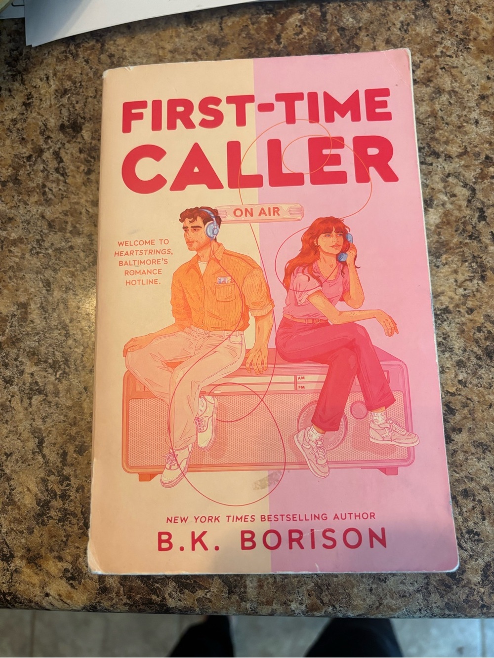 First time caller book.
